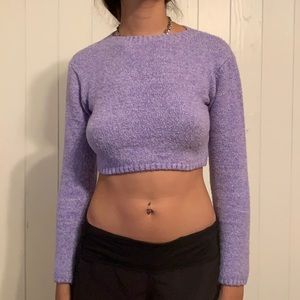 Women’s purple sweater